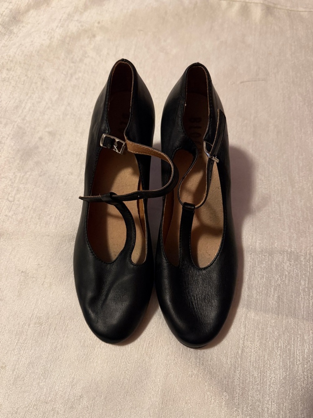 Bloch Black T-Strap Women's Dress Pumps - Classic Elegance